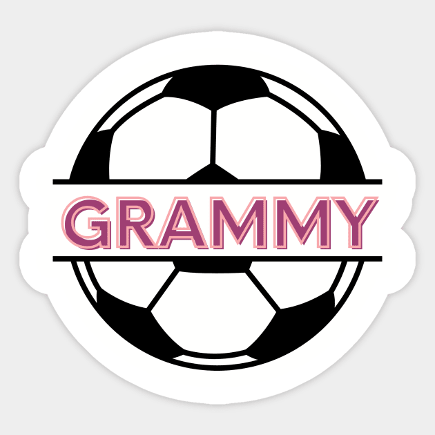 Soccer Grammy Sticker by Sport-tees by Marino's